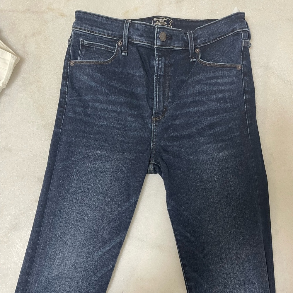 Abercrombie skinny high rise jeans